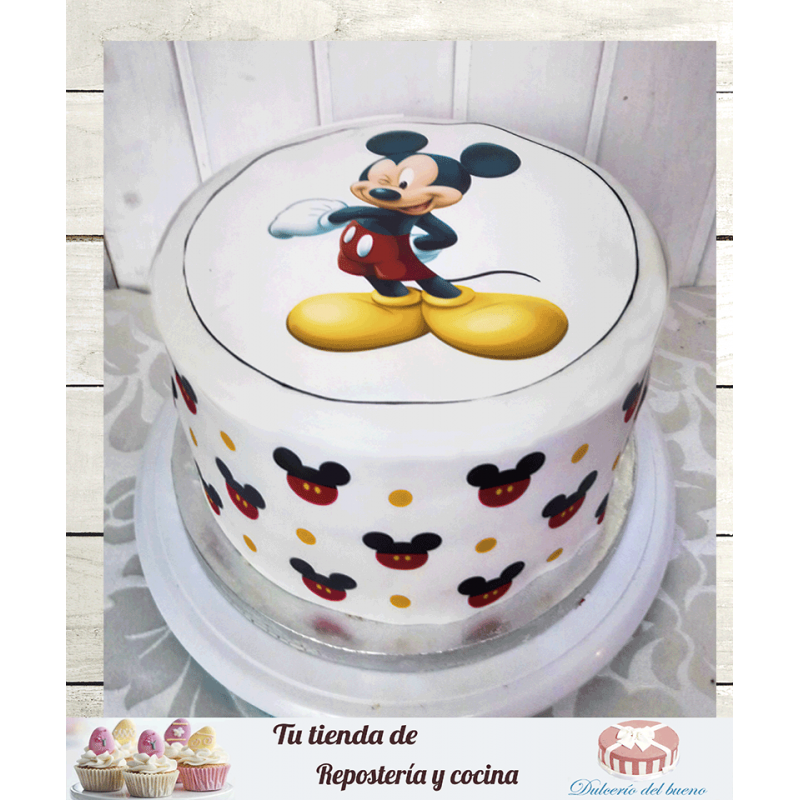 Papel de Azúcar Mickey Mouse ParaTarta