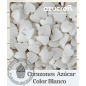 Corazones De Azúcar Color Blanco Azucren 60 Gramos