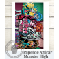 Papel de Azúcar para Tarta Monster High