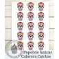 Papel Azúcar Calavera Catrina Para galletas