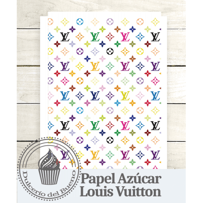 Papel de Azúcar Louis Vuitton -Multicolor