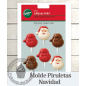 Molde para  piruletas de chocolate  Papá Noel