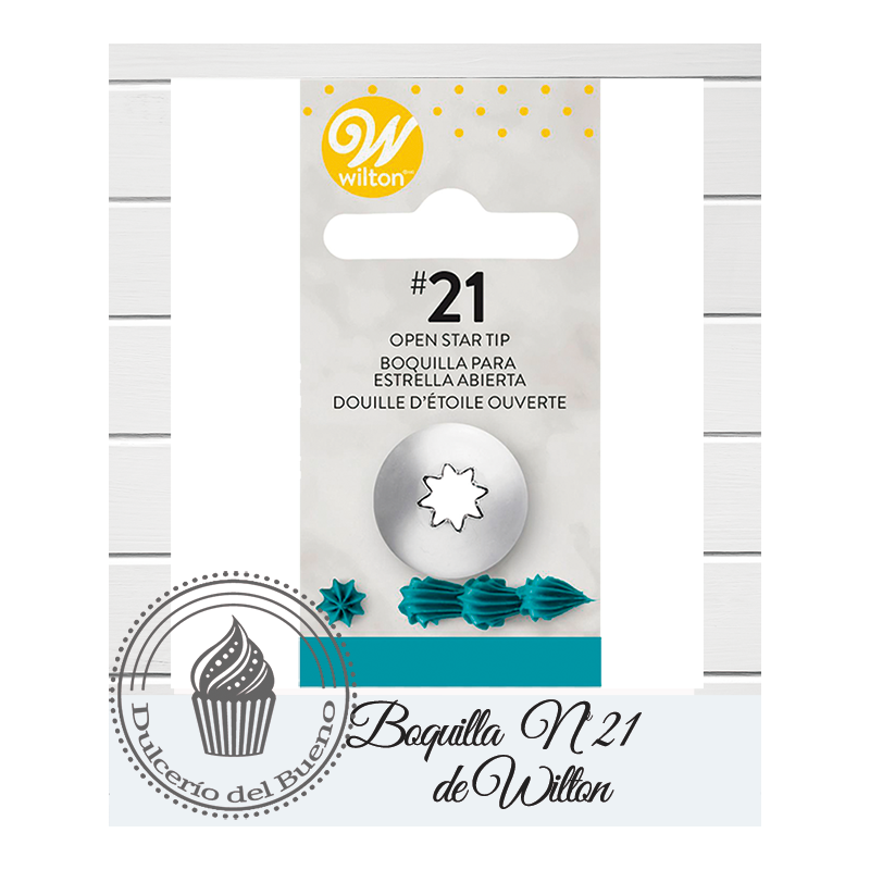 Boquilla Wilton nº 21