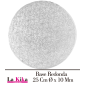 Base Redonda para tartas blanca 25 Cm Ø x 10 Mm