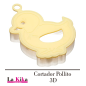 Cortador con forma de  pollito 3D  Kitchen craft.