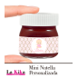 Mini Nutella Personalizada 25 Gr Bautizo Liberia