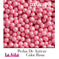 Perlas De Azúcar Color Rosa Azucren 4 mm 90-gramos