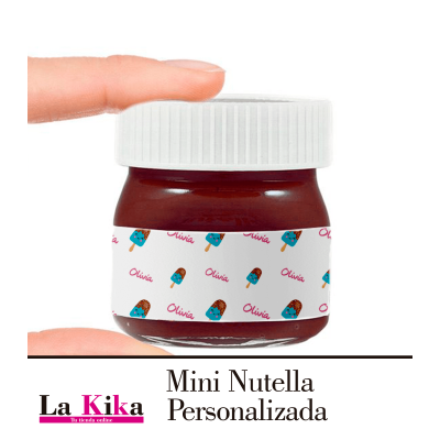 Mini Nutella Personalizada...