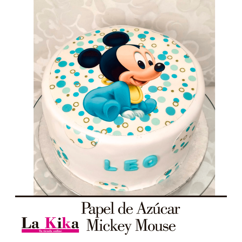 impresiones - obleas comestibles-oblea sin gluten-decoración para  tartas-obleas para tartas Mickey Mouse-tartas especiales-para