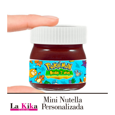Mini Nutella Personalizada...