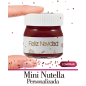 Mini Nutella Personalizada 25 Gr Feliz Navidad