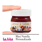 Mini Nutella Personalizada 25 Gr Princesas Disney