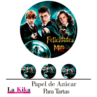 Monedas Chocolate Personalizadas Cumpleaños Harry Potter- La Kika