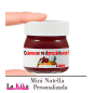 Mini Nutella Personalizada 25 Gr Dama de Honor