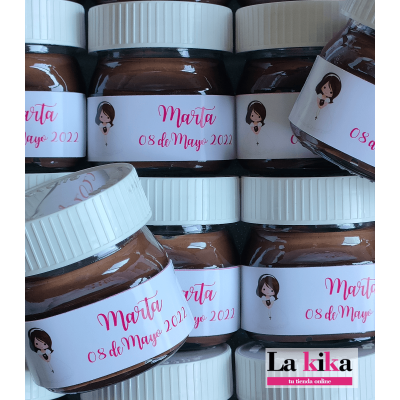 Mini Nutella Personalizada – Verd Oliva