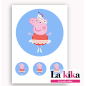 Papel de Azúcar  para Tartas  Peppa Pig