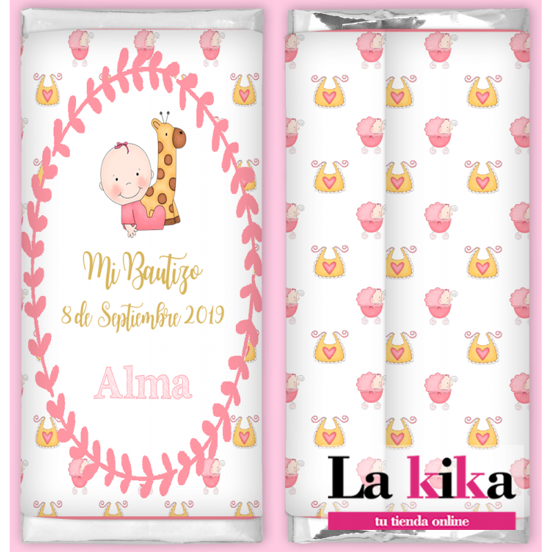 👶🍫 Chocolatinas Nestlé Personalizadas para Bautizo – Modelo Alma 🍫👶 👶🍫 Chocolatinas Nestlé Personalizadas para Bautizo – Modelo Alma 🍫👶