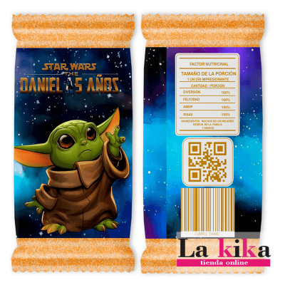 Aspitos-Personalizados -Baby Yoda Mandalorian-mesa dulce-La Kika
