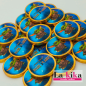 Monedas de Chocolate Personalizadas Baby Yoda Mandalorian