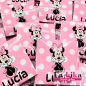 Piruleta Personalizada Minnie Mouse Rosa y Negro