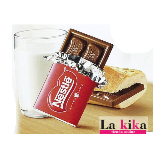 Nestlé Mini Tabletas - Chocolatinas de Chocolate con Leche - Pack de 24 x 20g