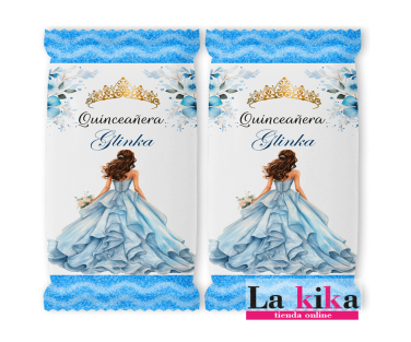 Gusanitos Personalizados para Quinceañera | Lakika