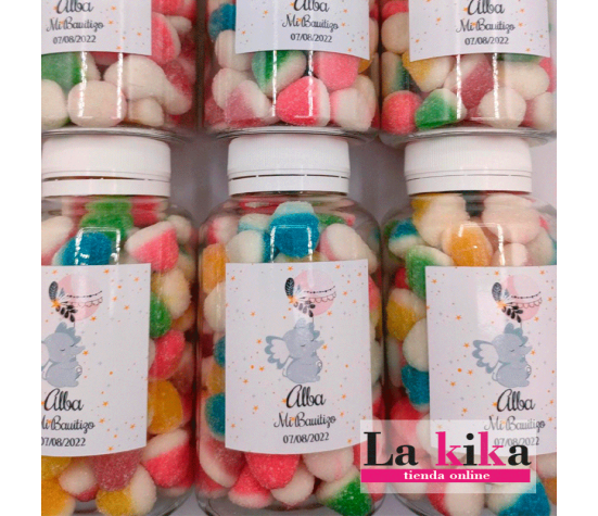 Bote Chuches Regalar  Personalizado- Bautizos Originales Baratos