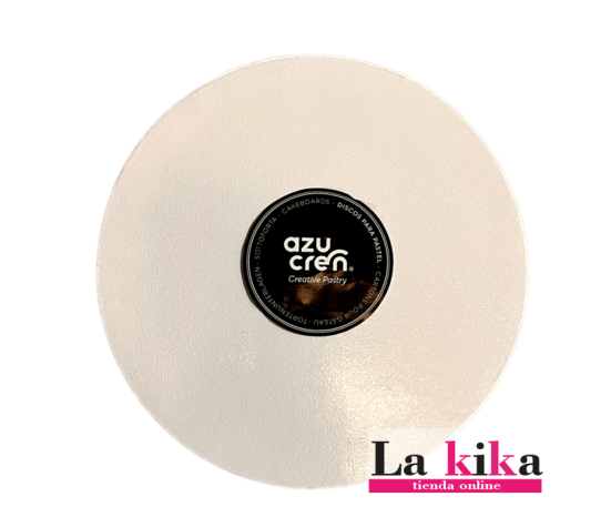 Base Blanca 35 cm x 1.2 cm Azucren - Alta Calidad y Elegancia para tus Tartas