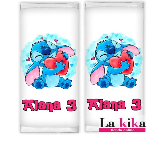 Chocolatinas Nestlé Personalizadas Stitch | Detalles Dulces para Celebraciones