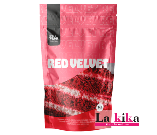 Preparado Red Velvet 1kg - Bizcocho Esponjoso y Suave | Azucren