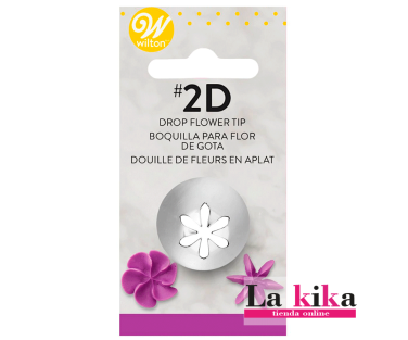 Boquilla Wilton nº 2D Flor Gota | Crea Flores-Gota Perfectas - LaKika.es