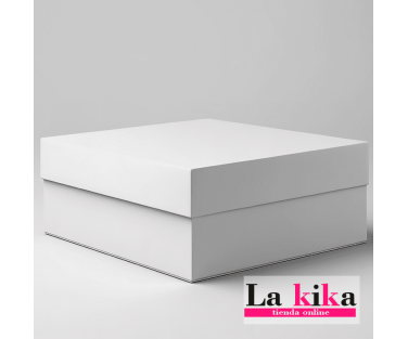 Caja Blanca Rectangular para Tartas Azucren 30x40 cm - Elegante y Resistente