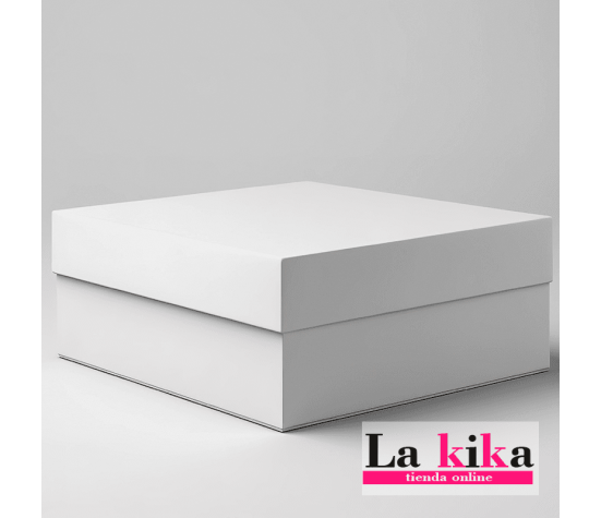 Caja Blanca Rectangular para Tartas Azucren 30x40 cm - Elegante y Resistente