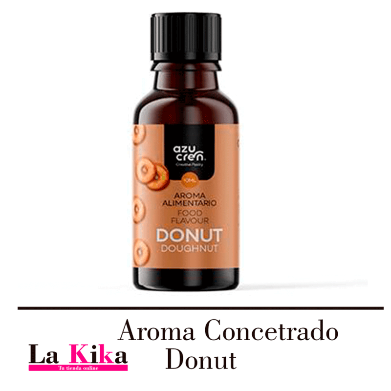 Aroma Concentrado de Donut 10ml Azucren - Intensidad y Sabor para Repostería