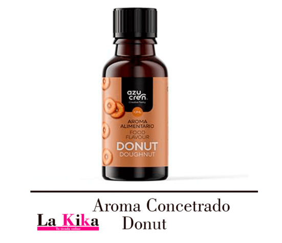 Aroma Concentrado de Donut 10ml Azucren - Sin Gluten y Resistente al Horneado