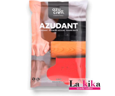 Meta título: Fondant Rojo Azucren 250g - Pasta Maleable para Decoración de Tartas