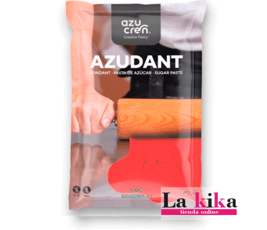 Meta título: Fondant Rojo Azucren 250g - Pasta Maleable para Decoración de Tartas