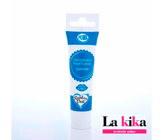 Colorante RD ProGel Azul Zafiro - Apto Vegetarianos y Halal | 25g | La Kika