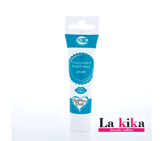 Colorante RD ProGel Azul Azure - Apto Vegetarianos y Halal | 25g | La Kika