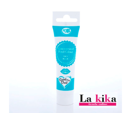 Colorante RD ProGel Azul Cielo - Apto Vegetarianos y Halal | 25g | La Kika