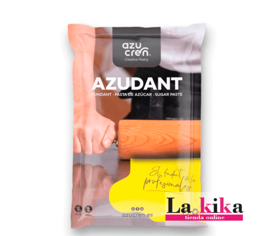 Azudant Fondant Amarillo 250 g | Pasta de Azúcar para Repostería