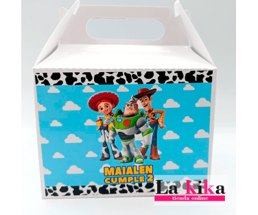 Caja para Chuches Personalizada Toy Story – Detalle Original para Fiestas