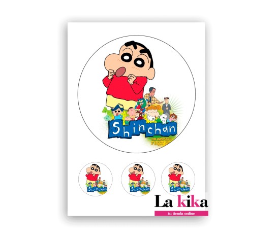 Papel de Azúcar Shin Chan | Decoración para Tartas y Galletas- Envíos en 24 Horas-Lakika-Lugo