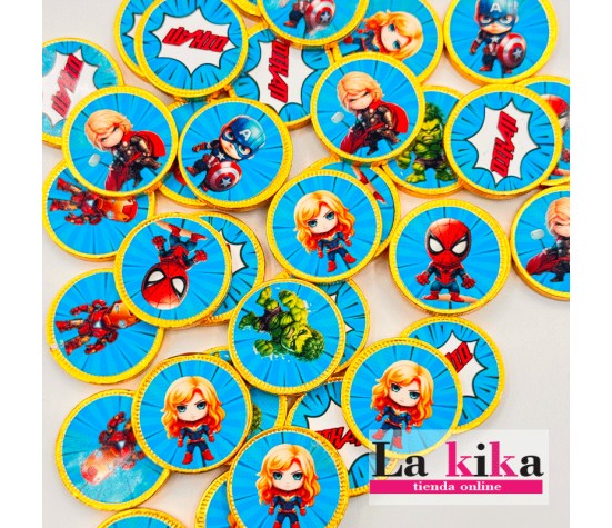 ✅ Monedas de Chocolate Personalizadas | Regalos para Cumpleaños y Comuniones | Envío 48-72h