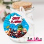 Etiquetas Redondas Personalizadas para Cumpleaños – Diseño Superhéroes (Pack de 15) Etiquetas Redondas Personalizadas para Cumpleaños – Diseño Superhéroes (Pack de 15)