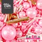 ✅ Brillo Rosado en tus Postres | Sprinkle Lady Pink | Sin Alérgenos | Envío 48-72h