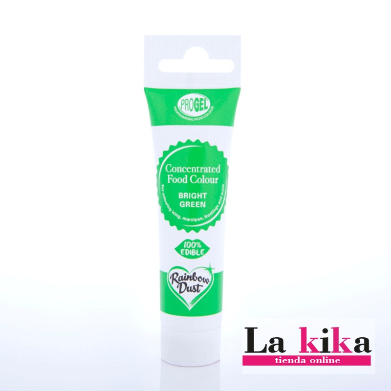 Colorante RD ProGel Verde Brillante 25g – Color Concentrado para Repostería Colorante RD ProGel Verde Brillante 25g – Color Concentrado para Repostería