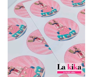 ✅ Papel de Azúcar para Galletas Luli Pampín | Sin Gluten | Decoración para Cupcakes y Tartas | Envío 48-72h