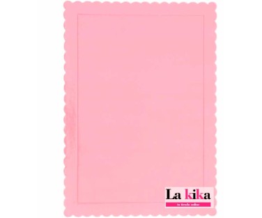 🎂 Bandeja Rectangular 35x25 Rosa Bebé | Base Extrafuerte para Tartas | La Kika