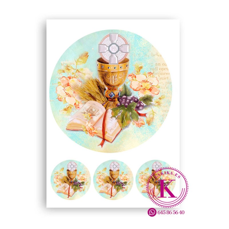 🕊️ Papel de Azúcar Comunión – Decora Tartas, Galletas y Cupcakes con Estilo ✨ 🕊️ Papel de Azúcar Comunión – Decora Tartas, Galletas y Cupcakes con Estilo ✨